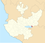 Mexico Jalisco Jamay location map